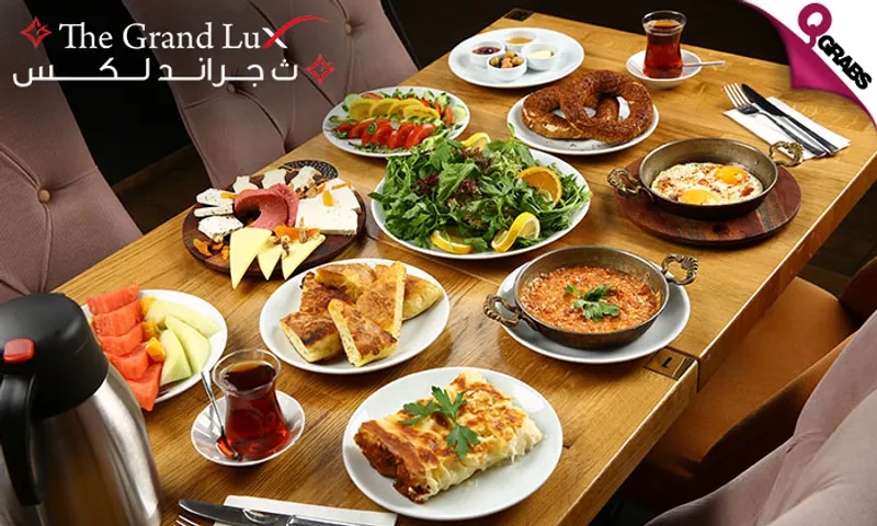 Daily Breakfast Buffet at The Grand Lux Hotel!